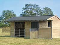 Wooden Field Shelter